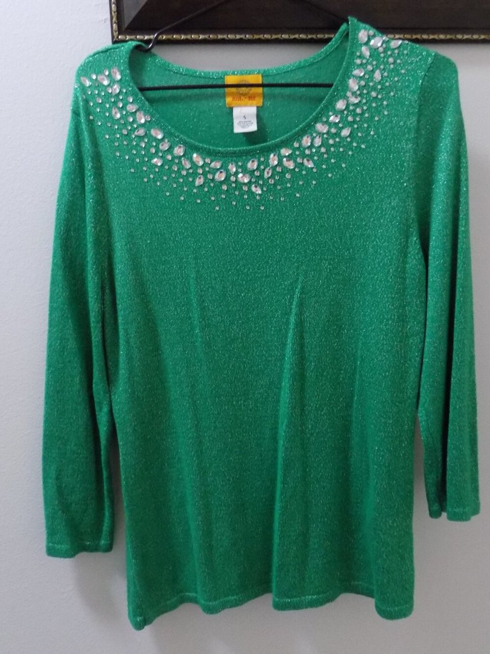 Ruby RD green shirt